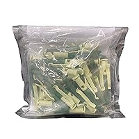 Luster Leaf Products Fend Off DR-50 Deer and Rabbit Repellent Plant Clips, 50pk – Green