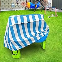 Kids Water Table Cover Fit Step 2 Water Table Cover,Outdoor Water Table Toys Cover for Water Table for Toddlers 1-3 -Cover Only