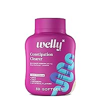 Welly Remedies | OTC Constipation Clearer | Stool Softener/Laxative | Docusate Sodium | Medicine with Proven Active Ingredients