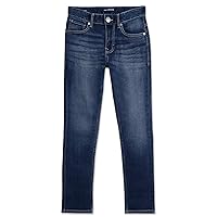 Calvin Klein Boys' Skinny Fit Stretch Denim Jeans, 5-Pocket Style, Zipper Fly & Button Closure