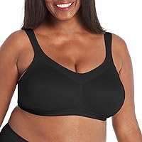 Playtex Women's 18 Hour Active Breathable Comfort Wireless Bra, Full Coverage Bra, Smoothing Support