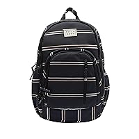 Billabong Women's Roadie Backpack, Black Vanilla Stripe, One