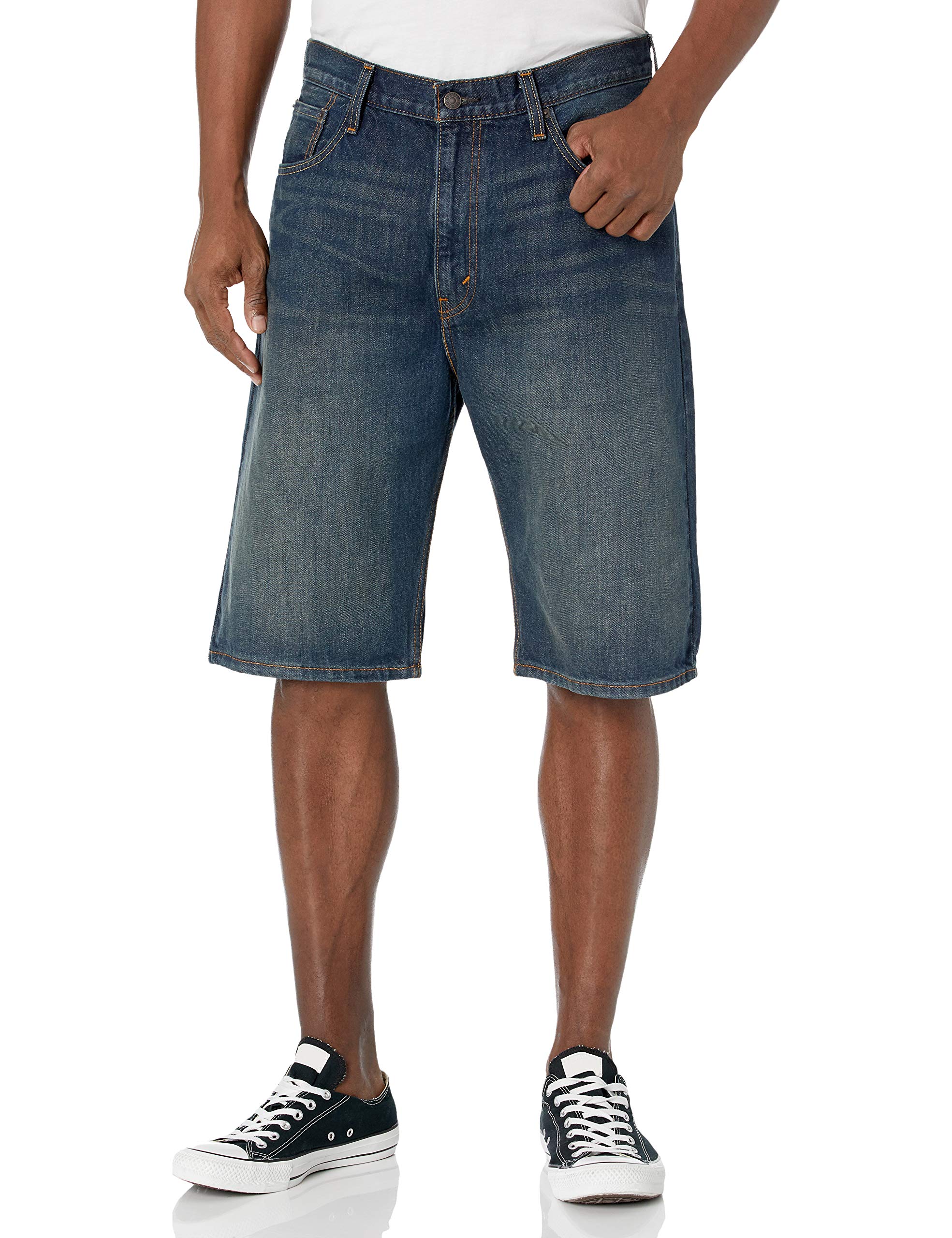 Levi's Men's 569 Loose Straight Denim Shorts (Also Available in Big & Tall)