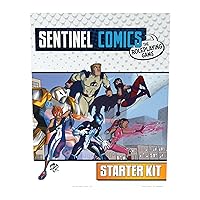 Greater Than Game: Sentinel Comics: The Roleplaying Game - Starter Kit (2nd Edition) - 6 Pre-Made Adventures, w/ Gameplay Guide & GM Screen, Ages 14+