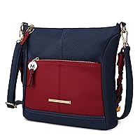 MKF Crossbody Bags for Women Purses and Handbags– PU Leather – Medium Over the Shoulder Side Messenger Bag