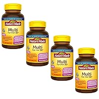 Nature Made Multi for Her 50+ Vitamin/Mineral Tablets 90 ea (Pack of 4)