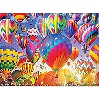Cra-Z-Art - RoseArt- Color Palette - Ballooning Fun - 1000 Piece Jigsaw Puzzle