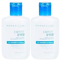 Maybelline New York Expert Eyes Oil-free Eye Makeup Remover, 2 Count