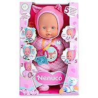 Soft Baby Doll with 5 Real Life Functions Colorful Outfits, 12