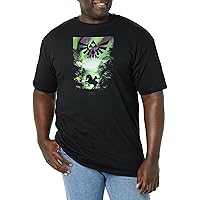 Nintendo Men's Big Farewell T-Shirt, Black, 2X-Large Tall