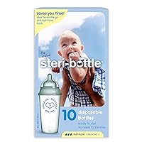Dr Brown's Baby Feeding Disposable Steri-Bottle, Pack of 7