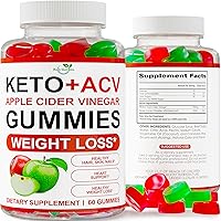 Keto ACV Gummies - Apple Cider Vinegar Gummies - Made in USA - for Women and Men