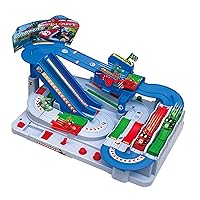 Mario Kart™ Racing Deluxe - Super Mario Vehicle Obstacle Course with Mario and Luigi Kart Figures for Ages 5+