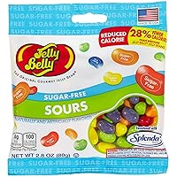 Jelly Belly Sugar-Free Jelly Beans - Sours - 2.8 oz - 12 pk