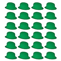 Beistle Green Derby Hat