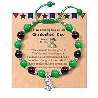 Dinosaur Bracelet Gifts for Boy Graduation Birthday Valentines Day Gifts