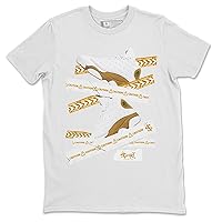 Graphic Tees Caution Tape Design Printed 13 Wheat Sneaker Matching T-Shirt