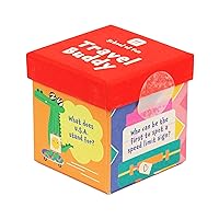 Talking Tables Kids Trivia Travel Game|Pocket Size Journey Questions to Play Whilst Travelling in Car, Train or at Home| Boredom Busters or Secret Santa Stocking Filler