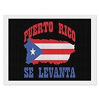 Puerto Rico Se Levanta5 Square Diamond Painting Picture Kits Full Drill Art for Home Wall Decoration 12