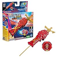 BEYBLADE Hasbro Burst QuadStrike Xcalius Power Speed Launcher Pack, Battle Game Set with Xcalius Power Speed Launcher and Right-Spin Battling Top Toy