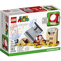 Lego Super Mario: Monty Mole & Super Mushroom Expansion Set - 163 Piece Building Kit - Lego, 40414, Ages 7+