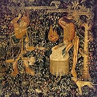 France Blacksmiths C1600 Nfrench Tapestry Early 16Th Century Depicting The Biblical Figures Giohargius (Left) Inventor Of The Art Of Weighing And Tubalcain Inventor Of The Art Of Iron-Working Poster P