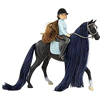 Breyer Freedom Series Horse & English Rider Set - Jet & Charlotte - 9.75
