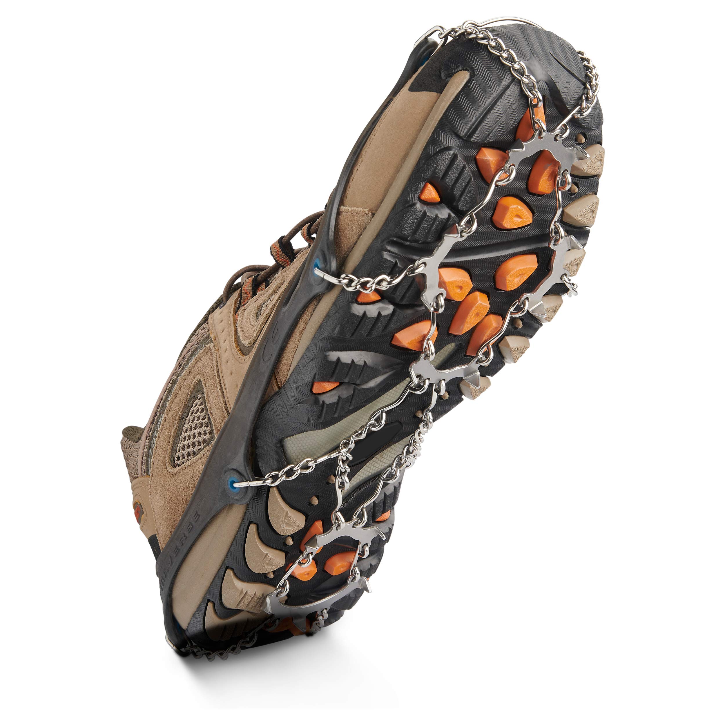 Yaktrax Traverse Heavy-Duty Traction Spikes for Walking on Snow and Ice (1 Pair)