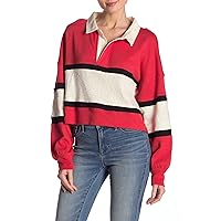 Free People Womens Party Polo Shirt