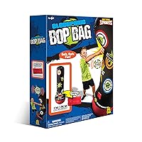 Electronic Bop Bag, Inflatable Punching/Kickboxing Bag with Lights and Sound, Sock it, Bop it, Punch it, Safe Fun in or Outdoors, Develops Agility-Balance-Coordination-Athletic Ability