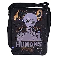 NaniWear Aliens of the Ancient World Geek HUMANS Small Messenger Bag