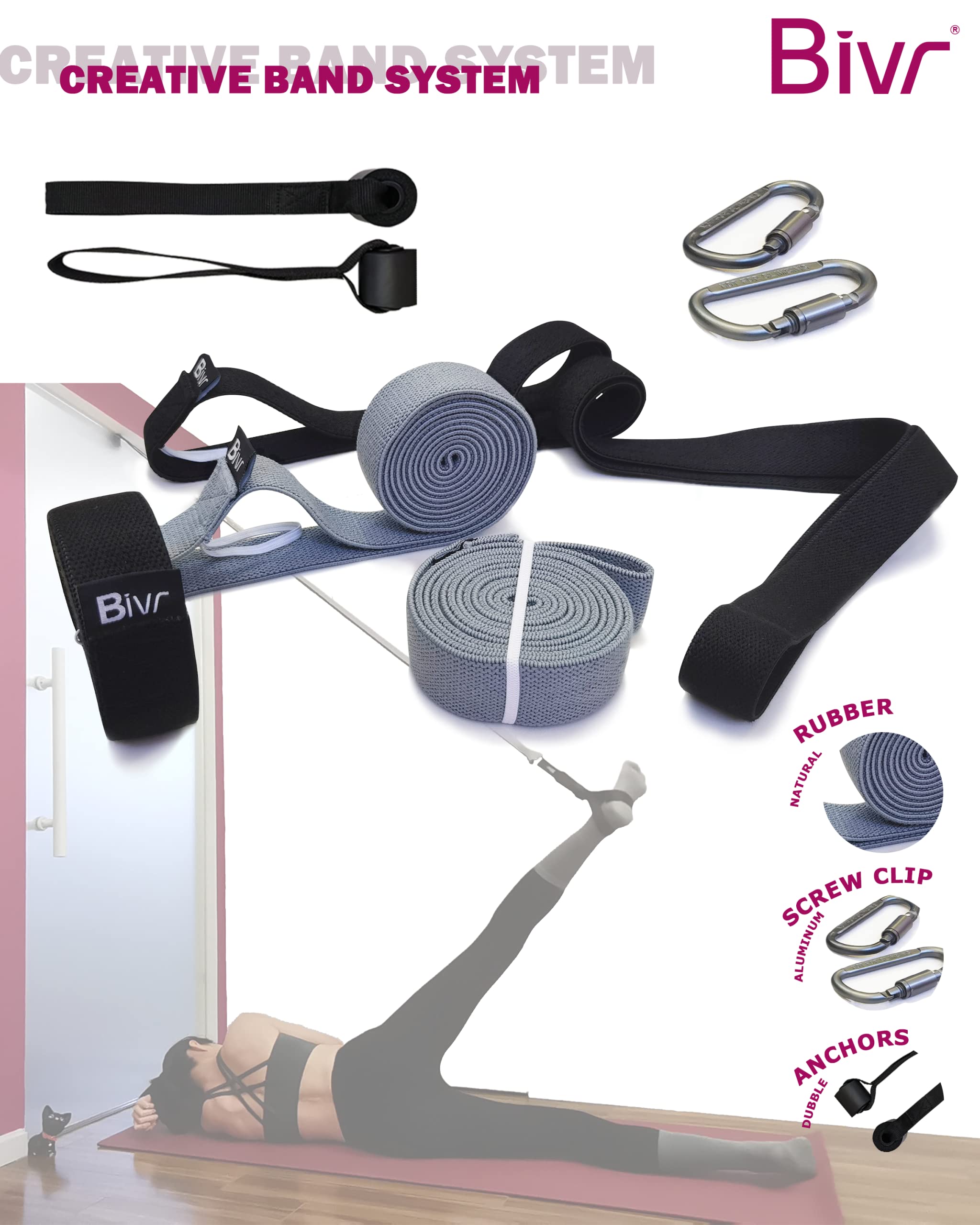 Bivr Pilates Equipment Pilates Home Kit with Knee Pad