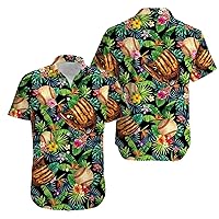 Baseball Tropical Green Hawaiian Shirt,Baseball Shirt,Baseball Tee,Baseball Mom Shirts,Baseball T Shirt,Baseball Shirts Men