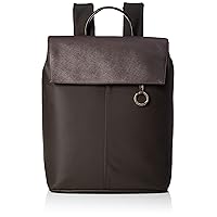 ELA-AZ007 Women's Backpack, Business, A4 Compatible, Chocolate