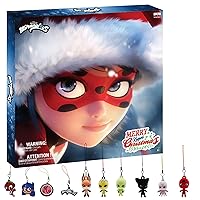  P.M.I. Miraculous Ladybug Stamps for Kids, 12 Miraculous  Ladybug Stampers Out of 16 Collectibles in 1 Pack