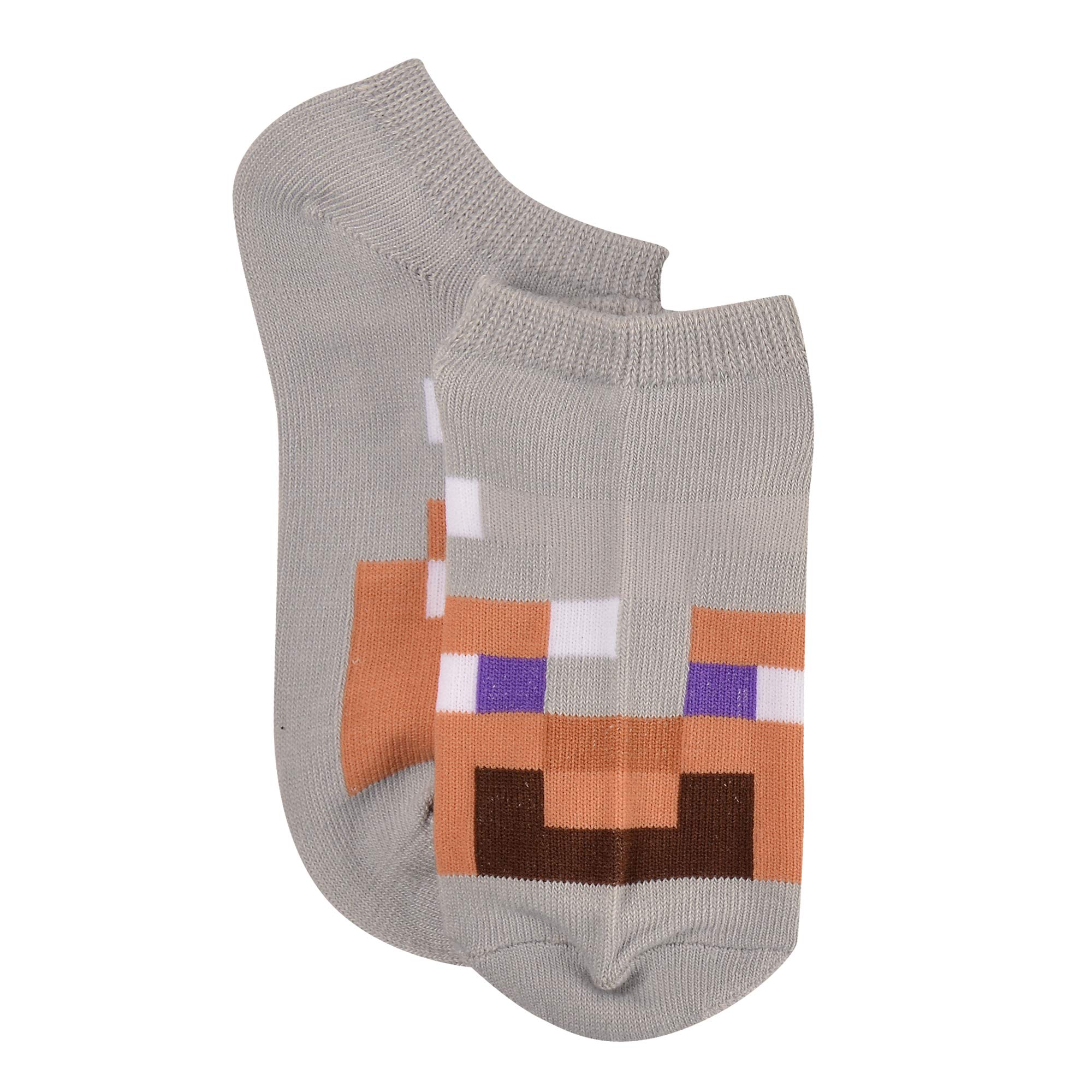 Minecraft boys Boys Low Cut Socks, 6 Pair Pack