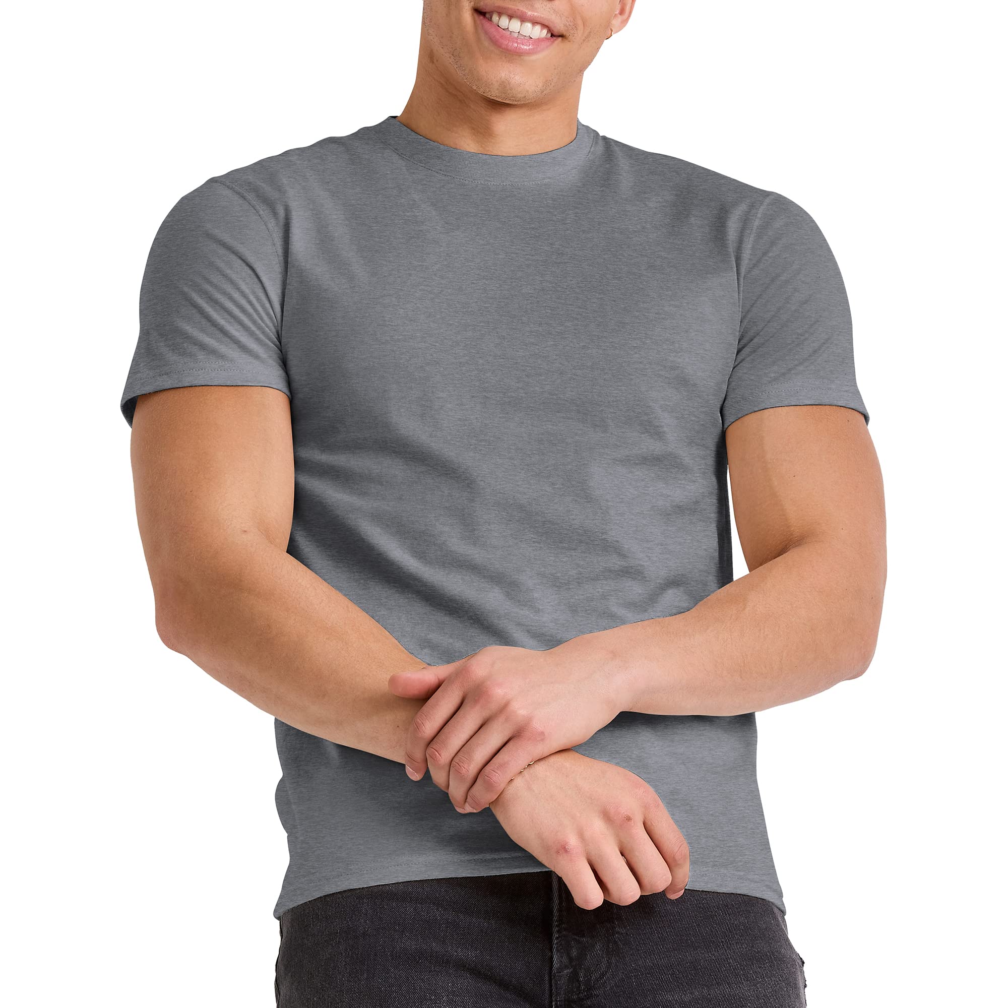 Hanes Men's Originals Lightweight Tall T-Shirt, Tri-Blend Tee, Big & Tall Sizes