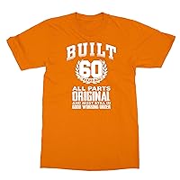 60th Birthday Built 60 Years Ago Funny Unisex Tee Tshirt