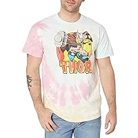 Marvel Universe Mighty Thor Young Men's Short Sleeve Tee Shirt