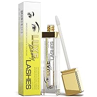 LUXE BEAUTY LASHES Eyelash Growth Serum - Improves Short Lashes & Thin Brows - Revitalizing Lash & Brow Boost - Fast Results in 21 Days - 0.23 Ounce (Pack of 1)