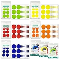 Mosquito Repellent Stickers 300 Pcs, DEET Free Mosquito Patches with 3 Pack Individually Wrapped Mosquito Repellent Bracelets for Kids and Adults