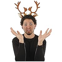 elope Reindeer Antlers Costume Headband for Adults and Kids
