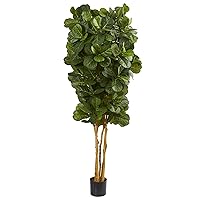 Nearly Natural 7ft. Fiddle Leaf Fig Artificial Tree