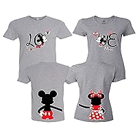 Matching Shirts for Family - Love Matching Tshirts - Soulmate Matching Shirts - Mickey and Minnie Shirts