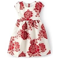 Gymboree Girls' One Size and Toddler Short Sleeve Dressy Special Occasion Dresses