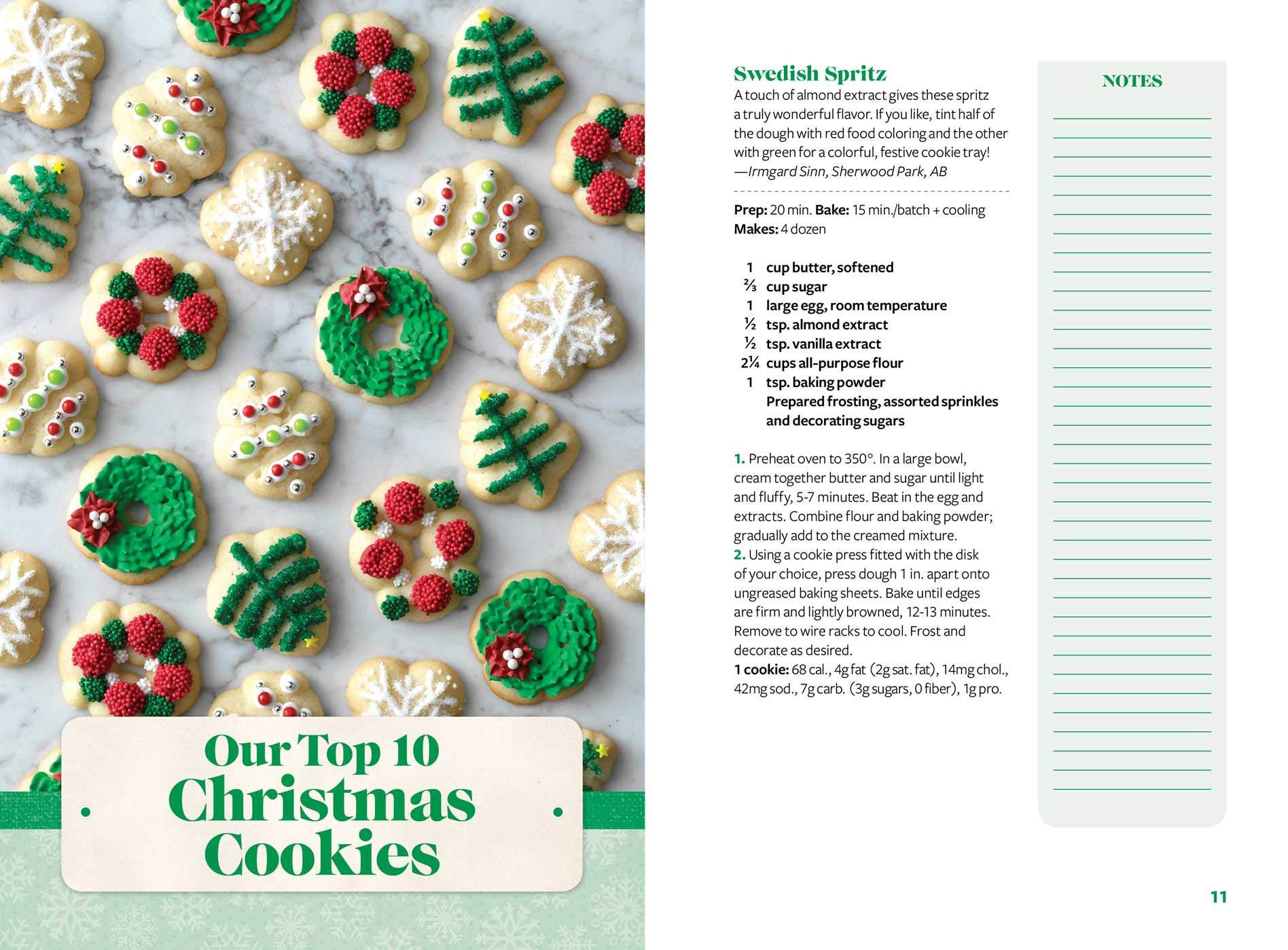 Taste of Home Christmas Cookies Mini Binder: 100+ Sweets for a simply magical holiday (TOH Mini Binder)