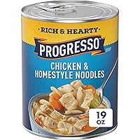 Progresso Rich & Hearty, Chicken & Homestyle Noodle Canned Soup, 19 oz.