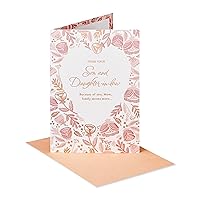 American Greetings Mothers Day Card from Son and Daughter-In-Law (Family Means More)