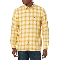 Lacoste Mens Cotton And Wool Blend Checked Flannel Shirt