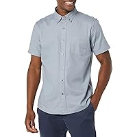 Goodthreads Men's Standard-Fit Short-Sleeve Stretch Oxford Shirt with Pocket